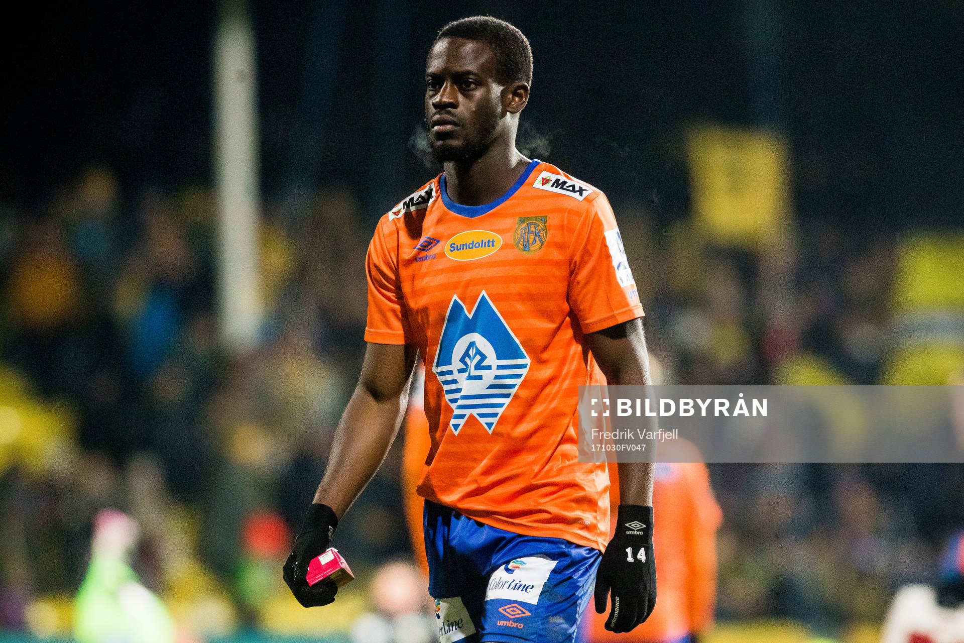 Edwin Gyasi of Aalesund looks dejected