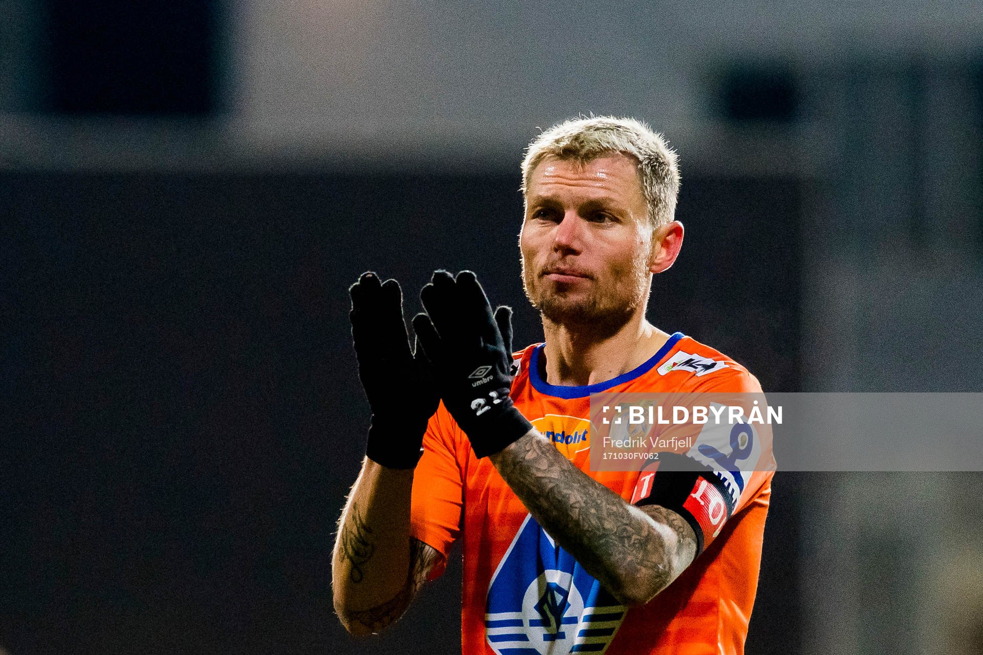 Bjørn Helge Semundseth Riise of Aalesund looks dejected