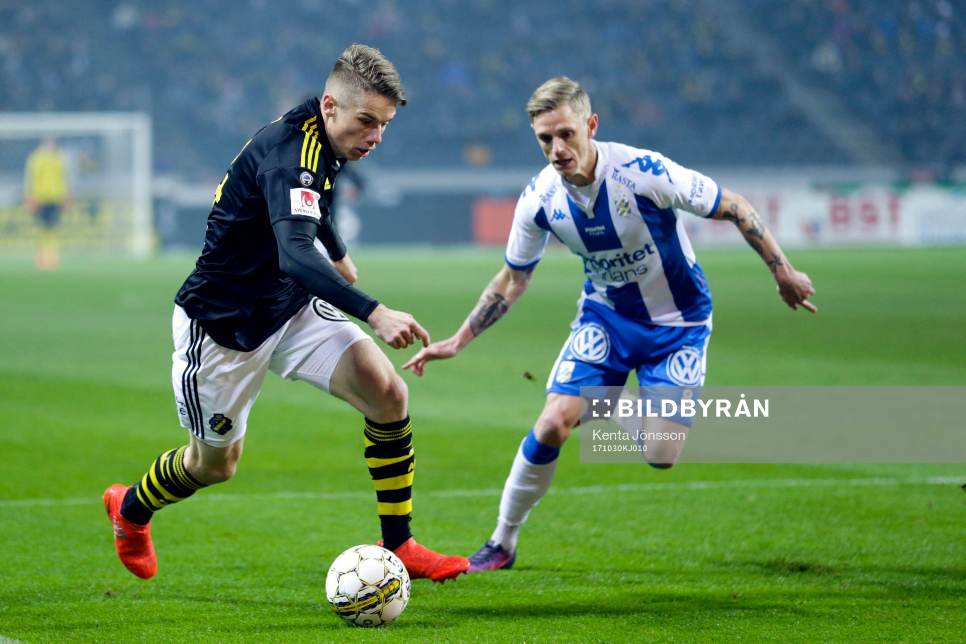 s Robert Taylor och IFK Göteborgs Sören Rieks