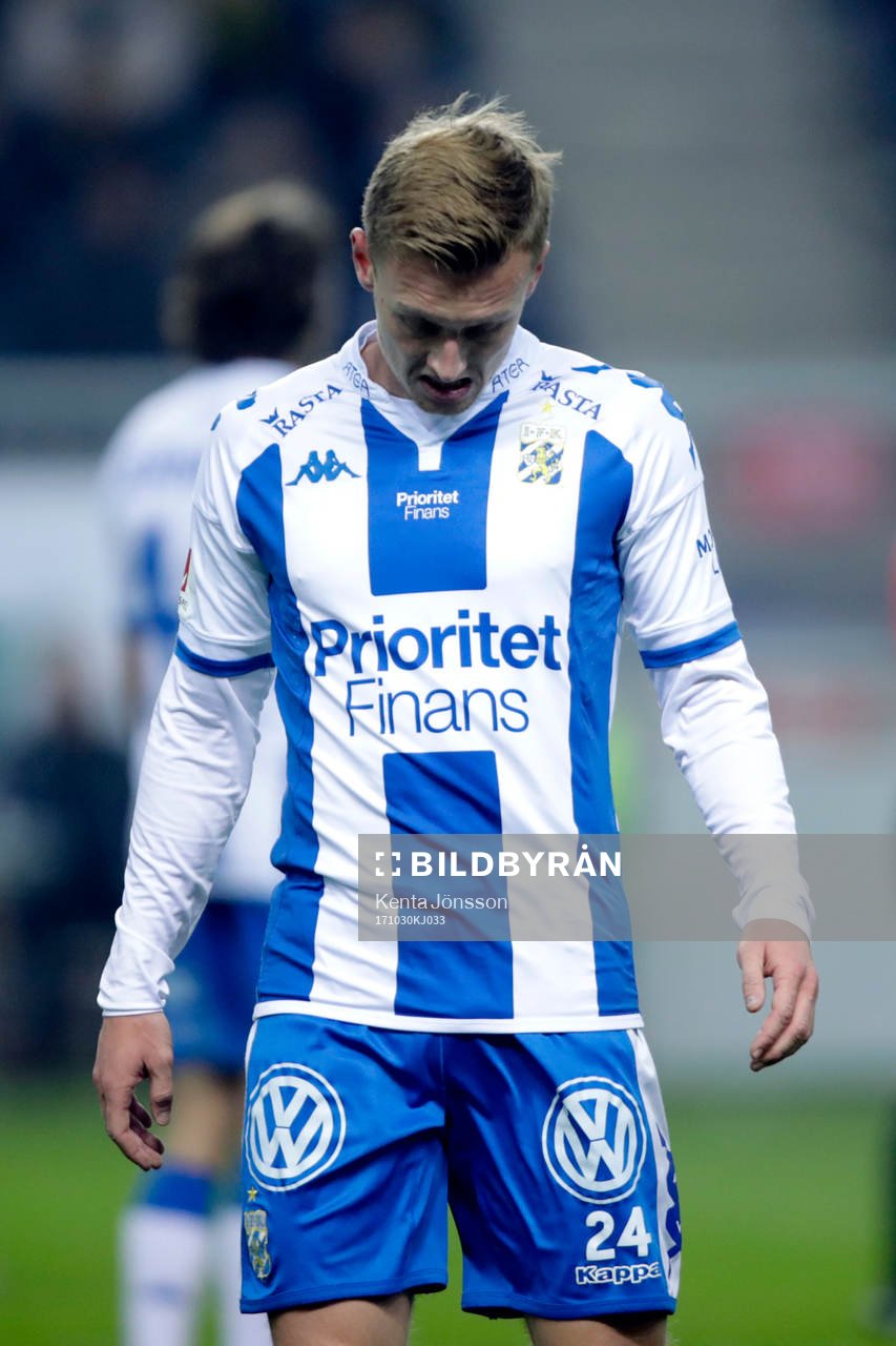 IFK Göteborgs Sebastian Ohlsson deppar