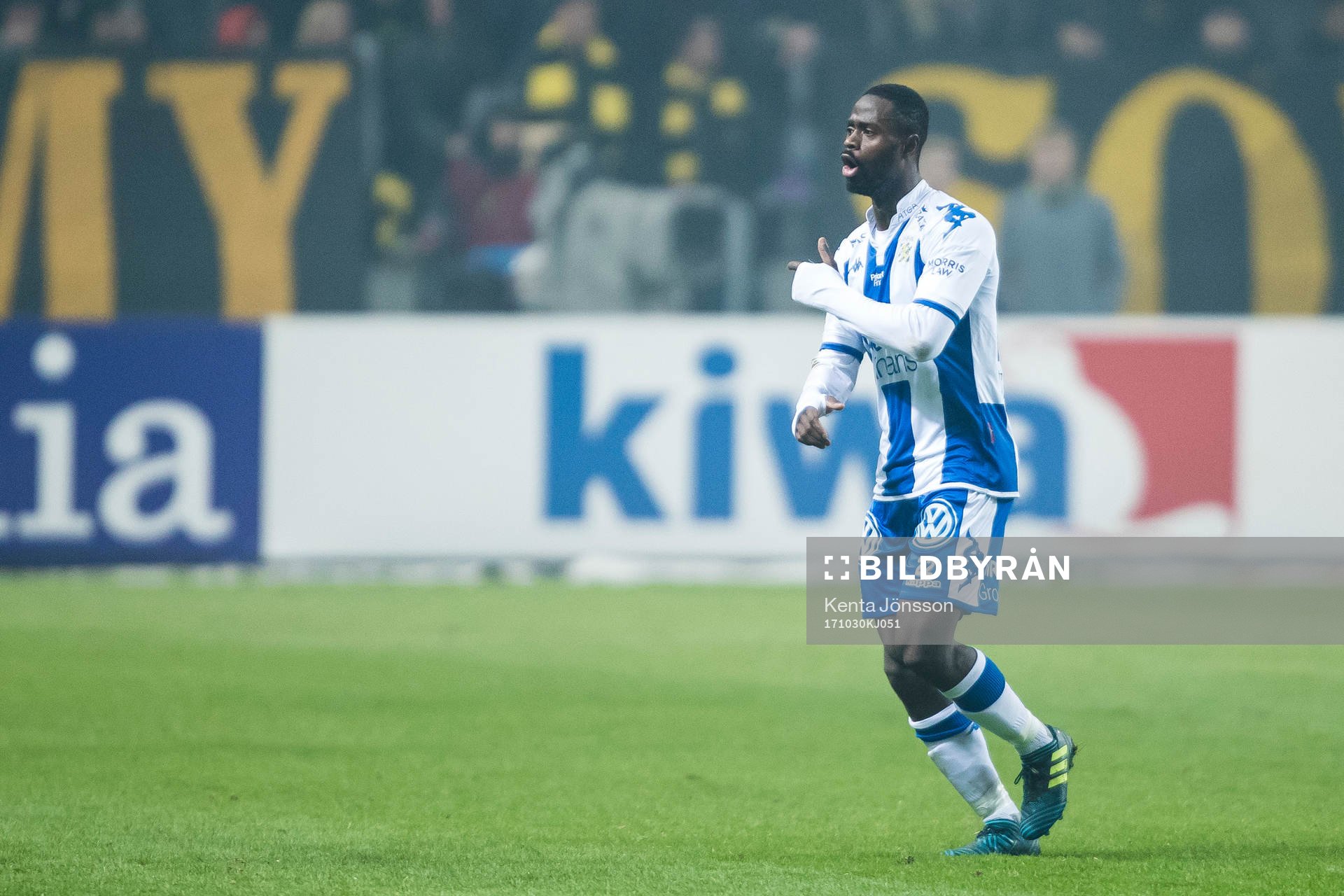 IFK Göteborgs Vajebah Sakor jublar
