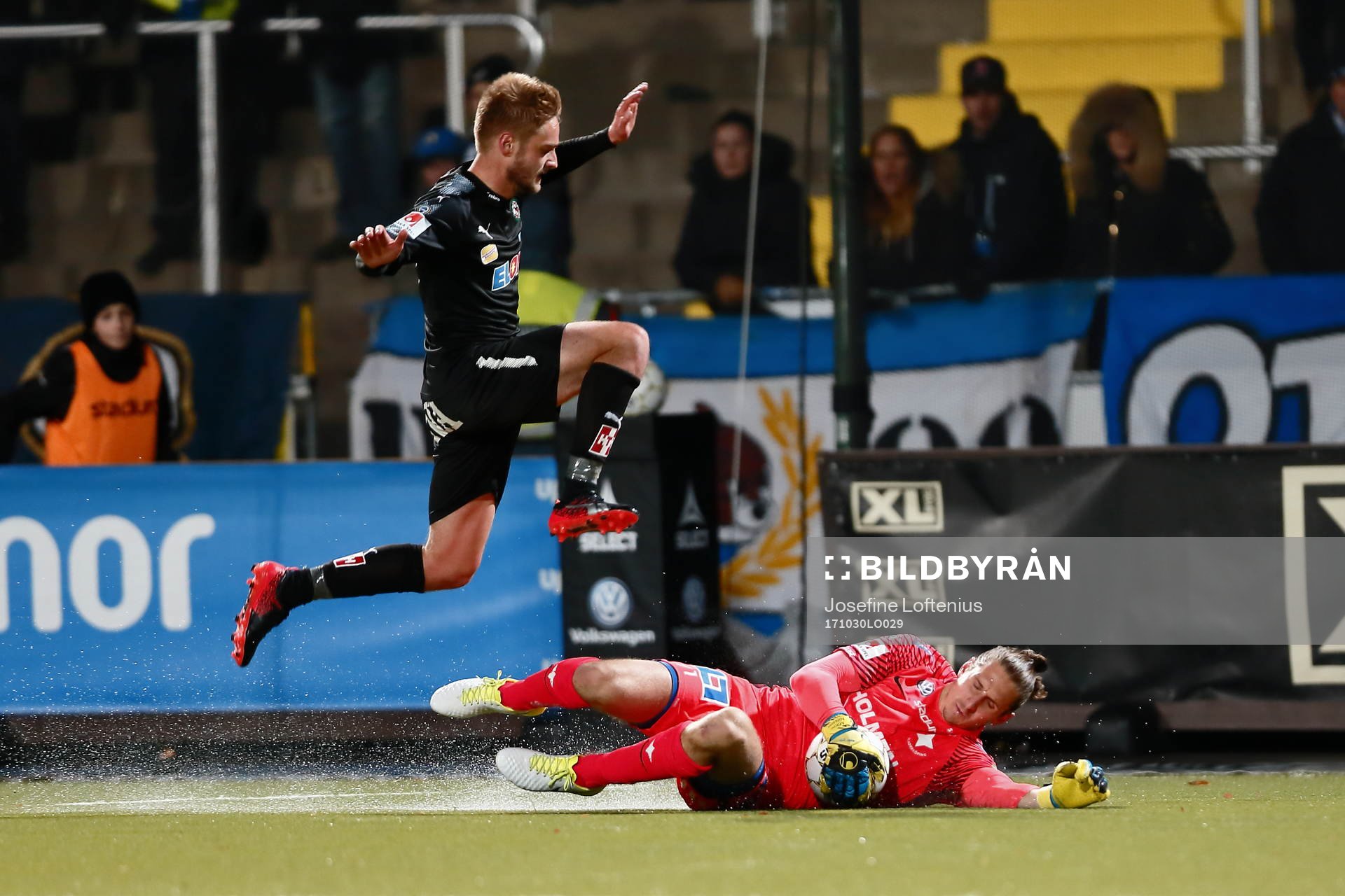 Norrköpings målvakt David Mitov Nilsson