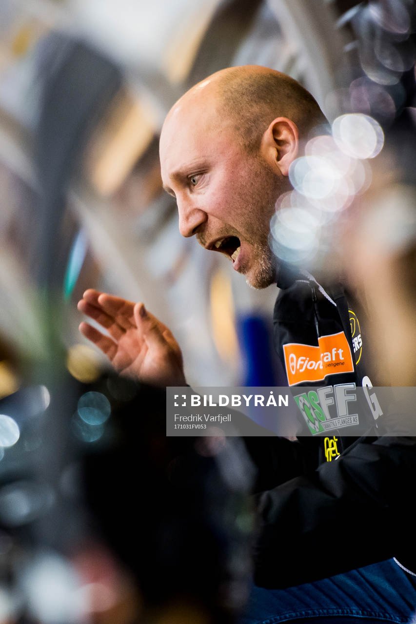 Pål Kristian Gulbrandsen, head coach of Stavanger Oilers