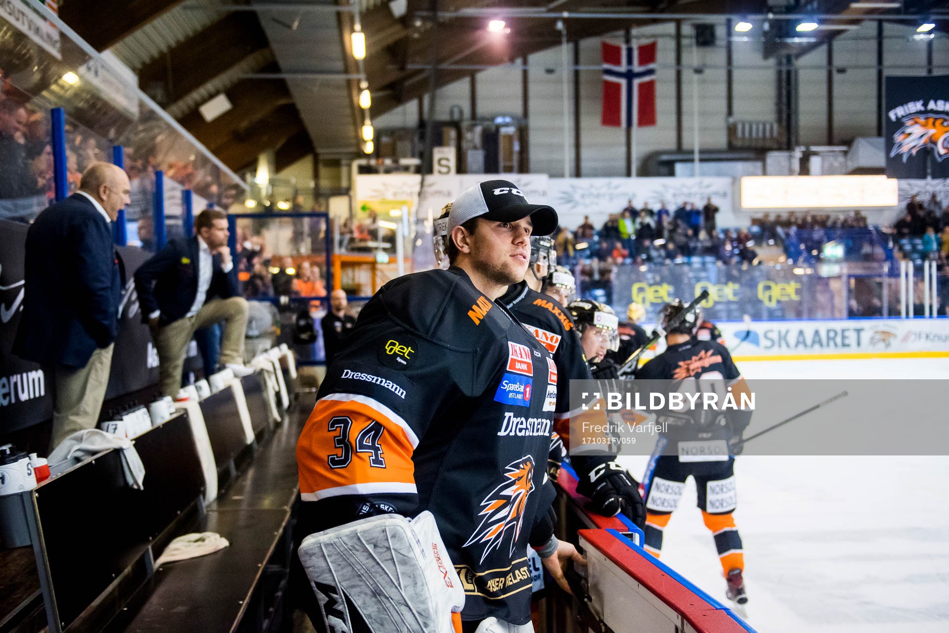 Goaltender Ole Morten Furseth of Frisk Asker
