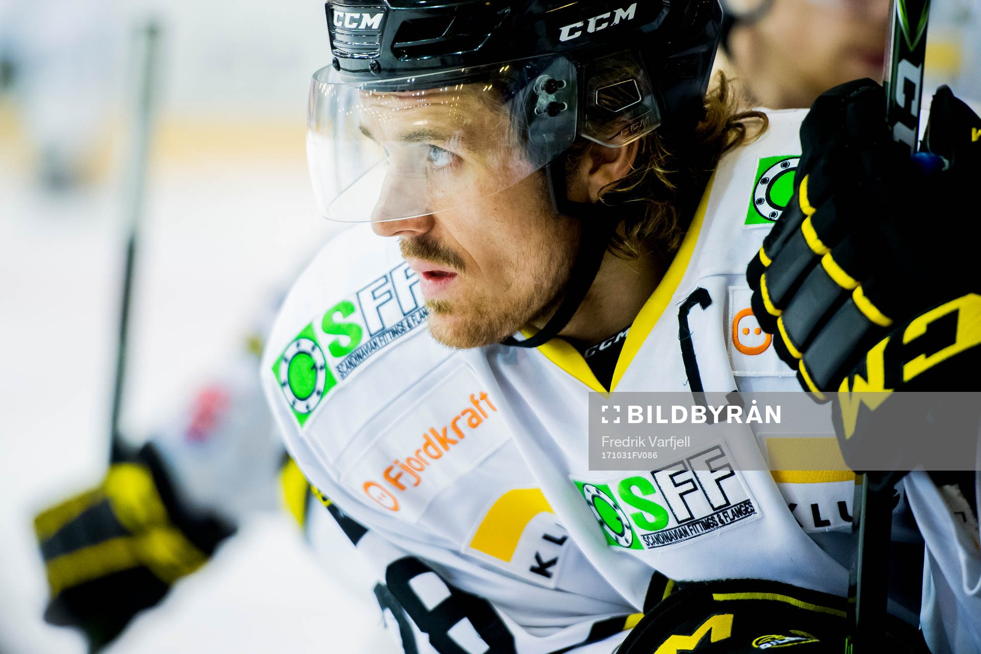 Kristian Forsberg of Stavanger Oilers