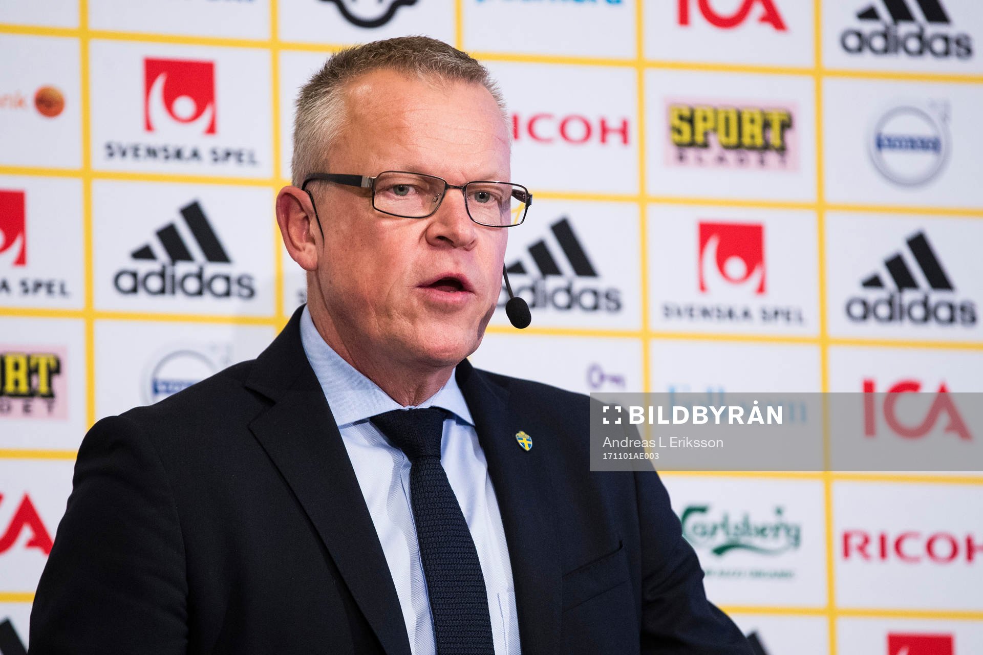 Sveriges förbundskapten Janne Andersson