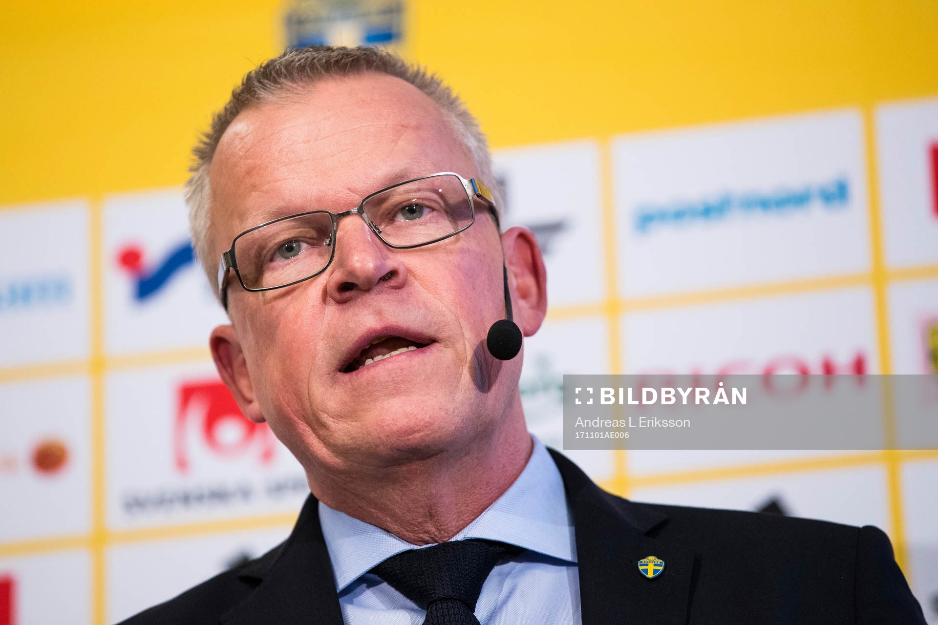Sveriges förbundskapten Janne Andersson
