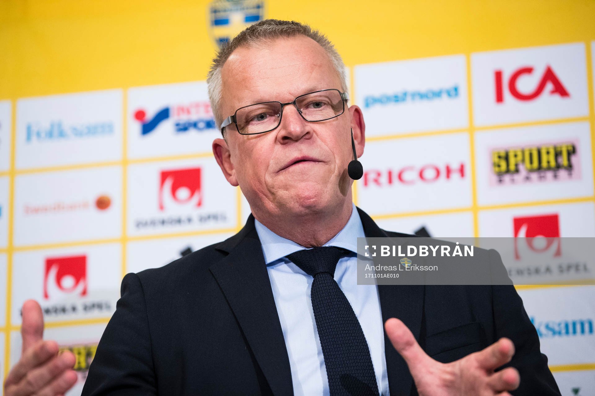 Sveriges förbundskapten Janne Andersson