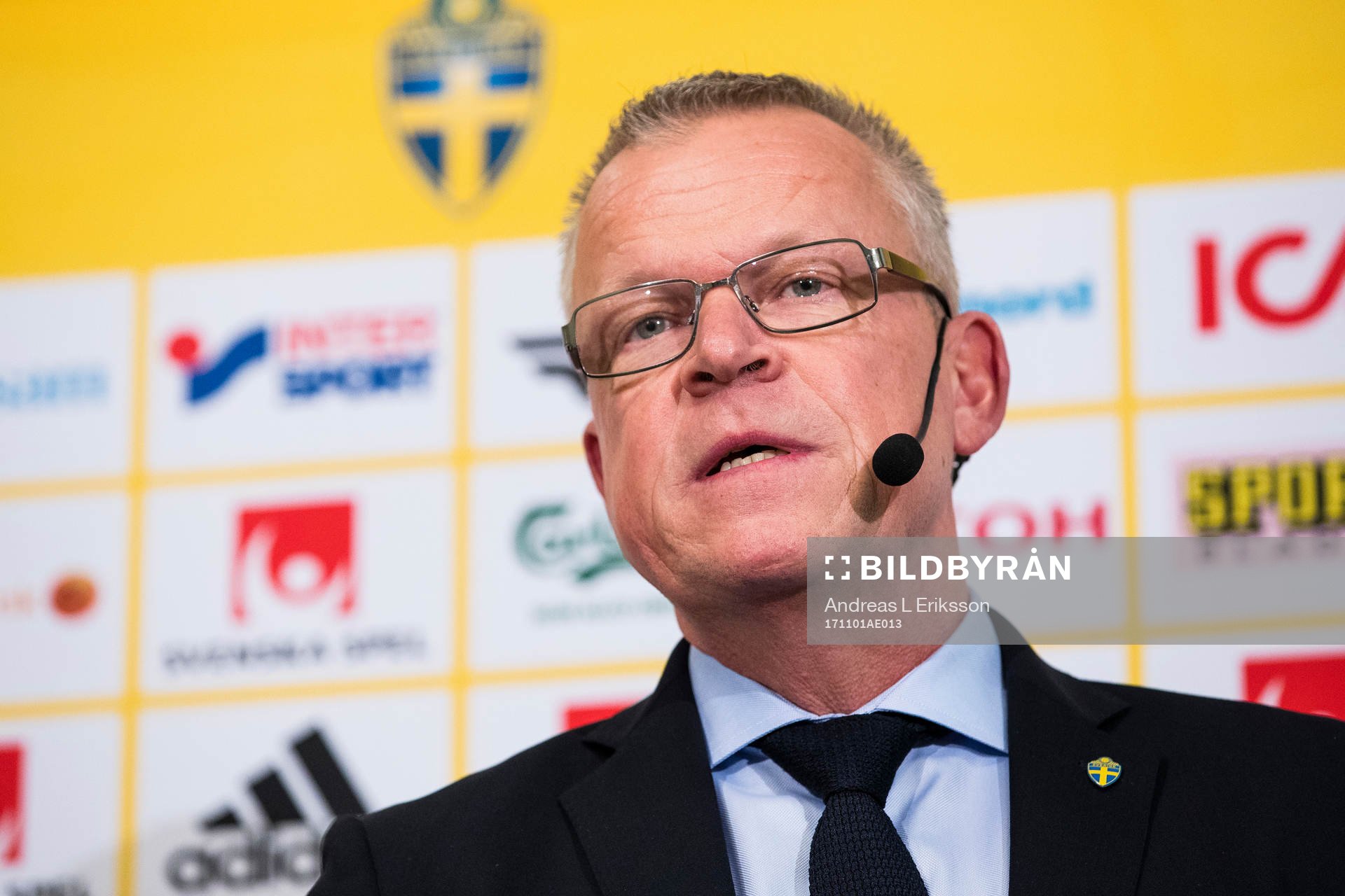 Sveriges förbundskapten Janne Andersson