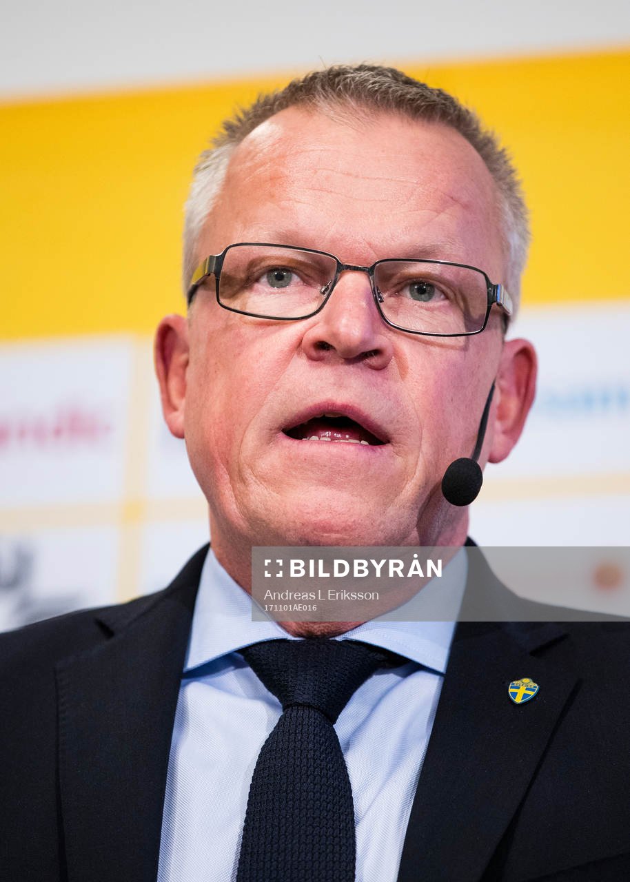 Sveriges förbundskapten Janne Andersson