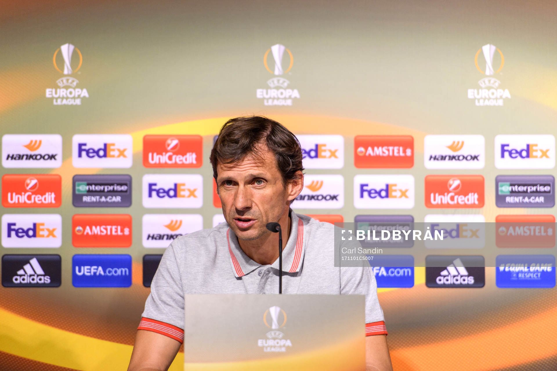 Athletic Bilbaos tränare Jose Angel Ziganda