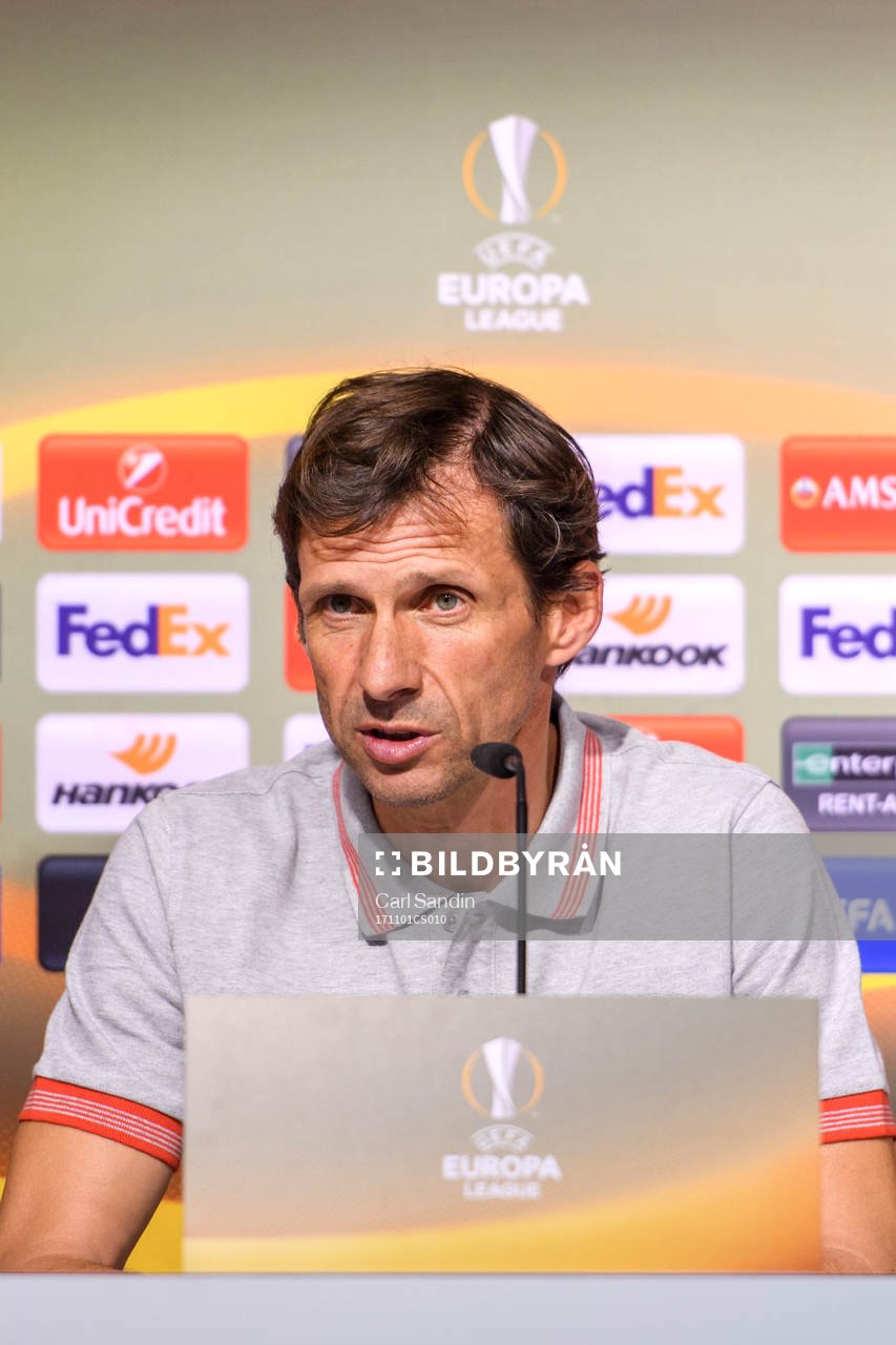 Athletic Bilbaos tränare Jose Angel Ziganda
