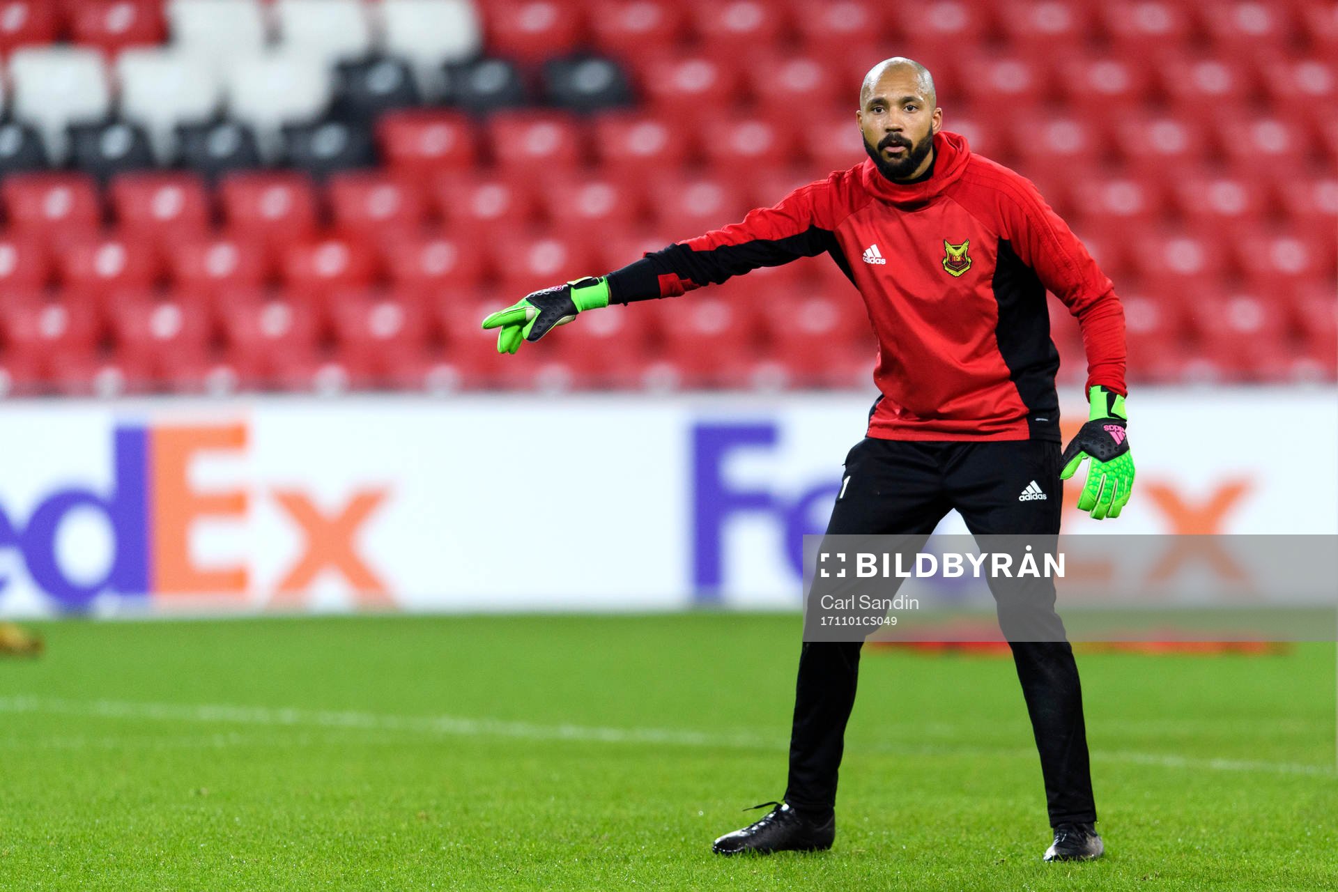 Östersunds målvakt Aly Keita