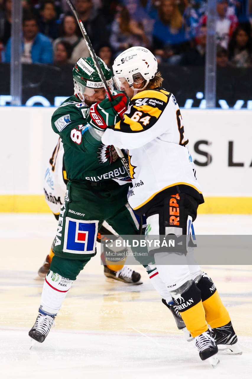 Frölundas Ryan Lasch och Skellefteås Jonathan Pudas