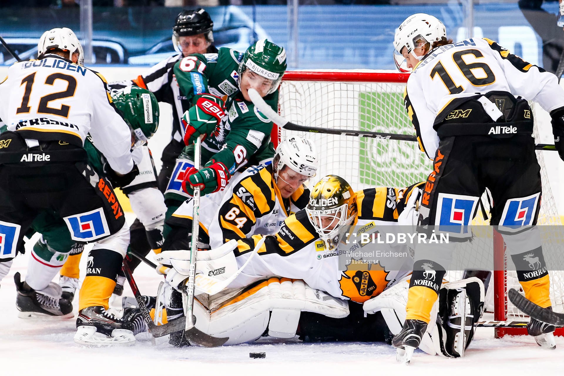 Skellefteås målvakt Joni Ortio
