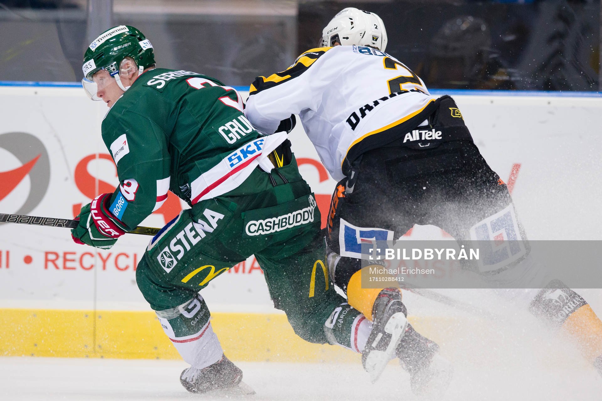 Frölundas Carl Grundström och Skellefteås Anton