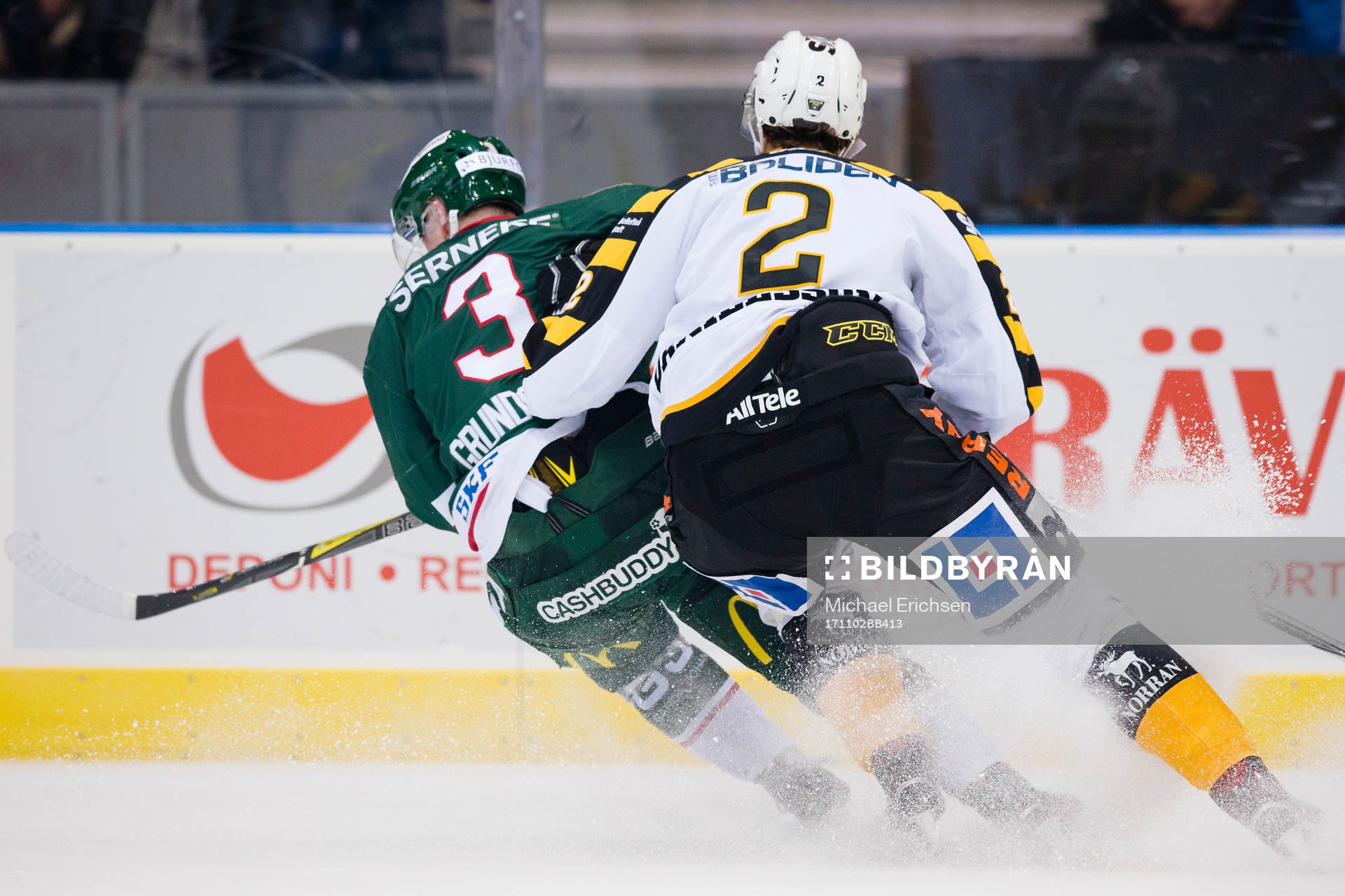 Frölundas Carl Grundström och Skellefteås Anton