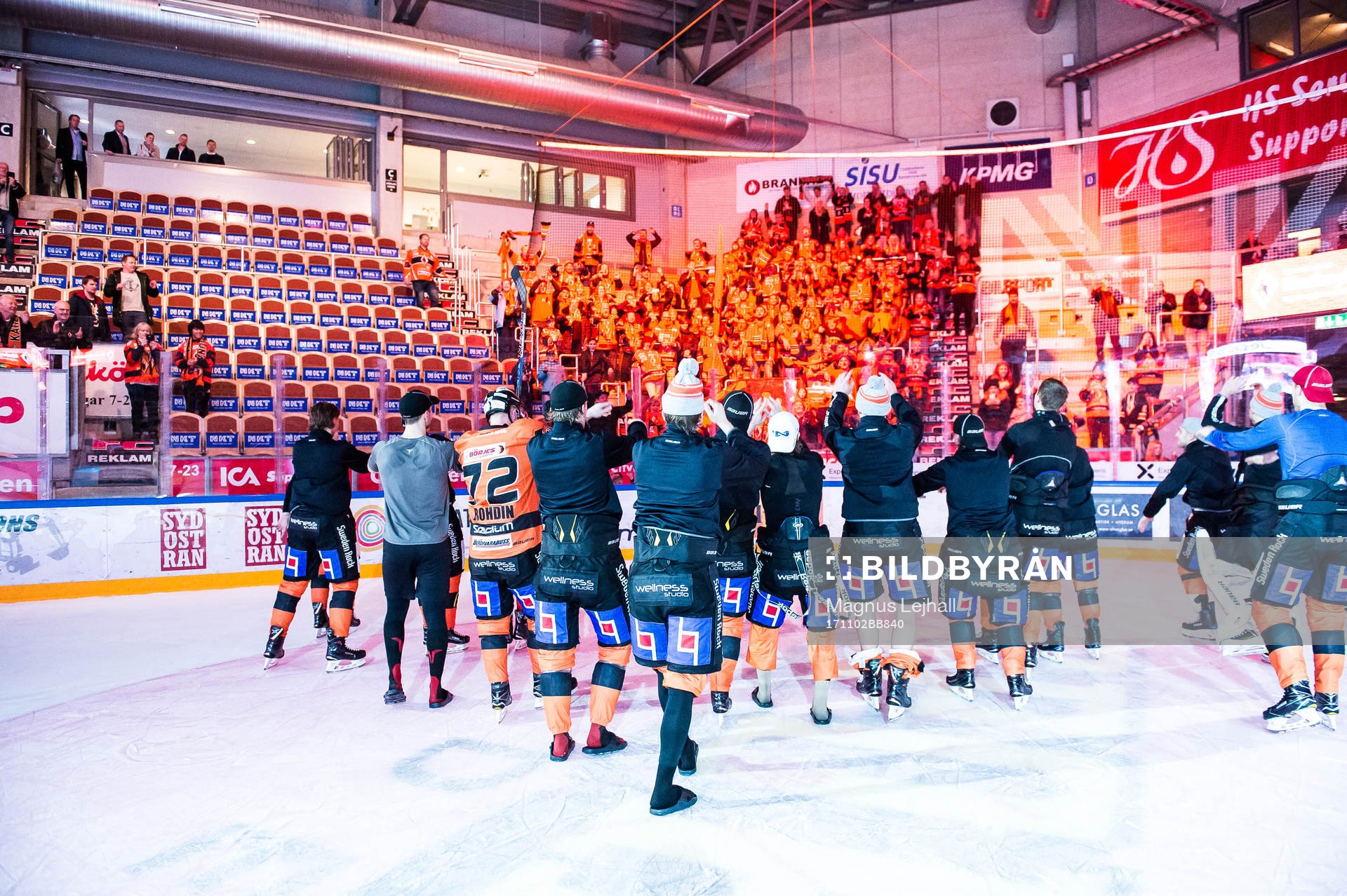 Karlskrona jublar med fansen