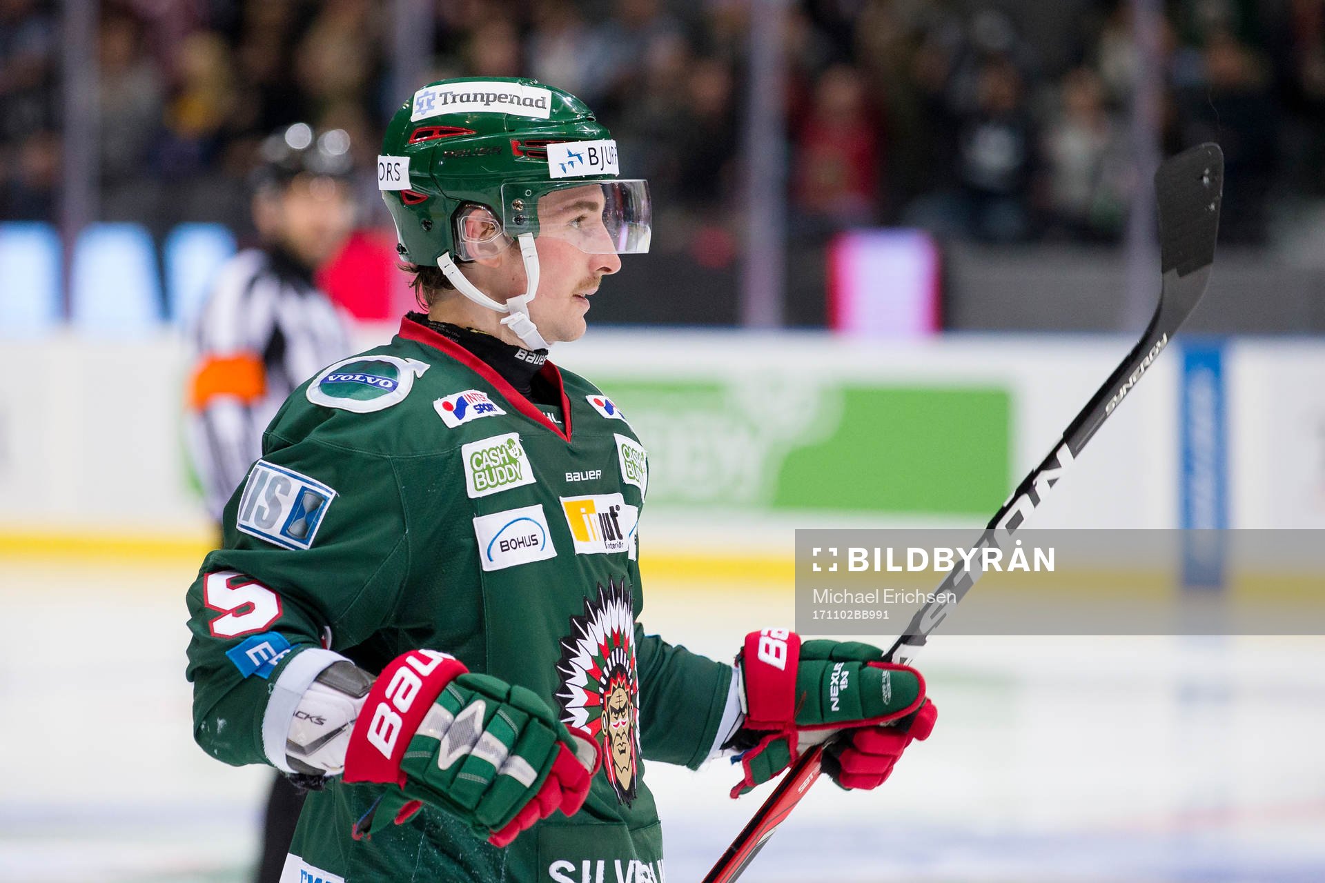 Frölundas Adam Almqvist jublar