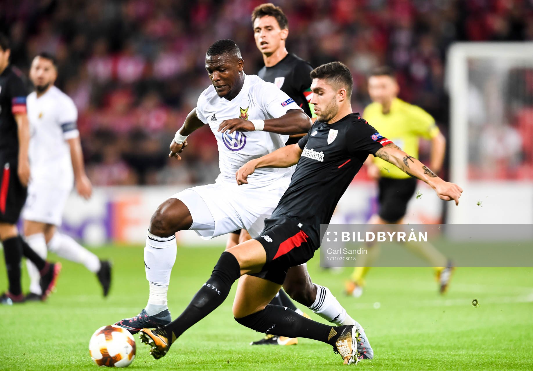Östersunds Salisu Abdullahi Gero och Athletic Bilbaos Unai