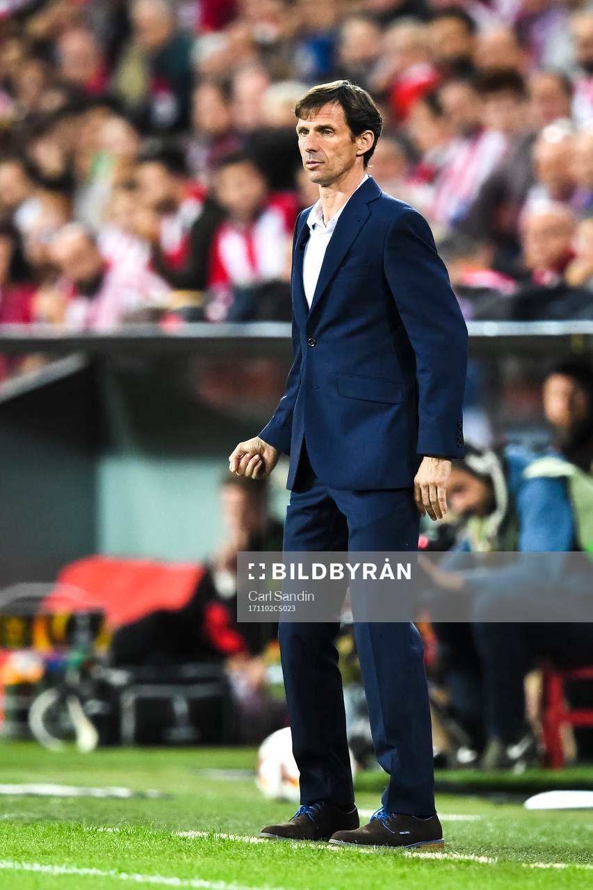 Athletic Bilbaos tränare Jose Angel Ziganda