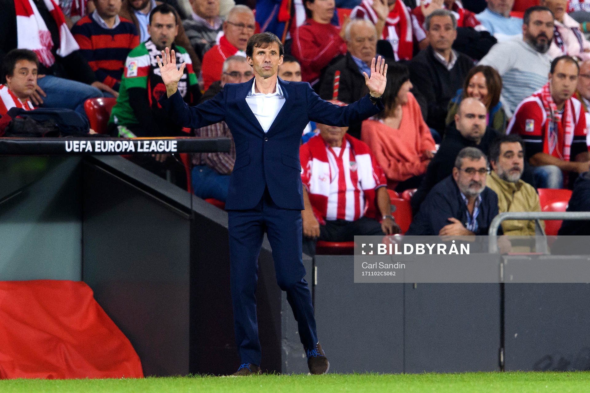 Athletic Bilbaos tränare Jose Angel Ziganda