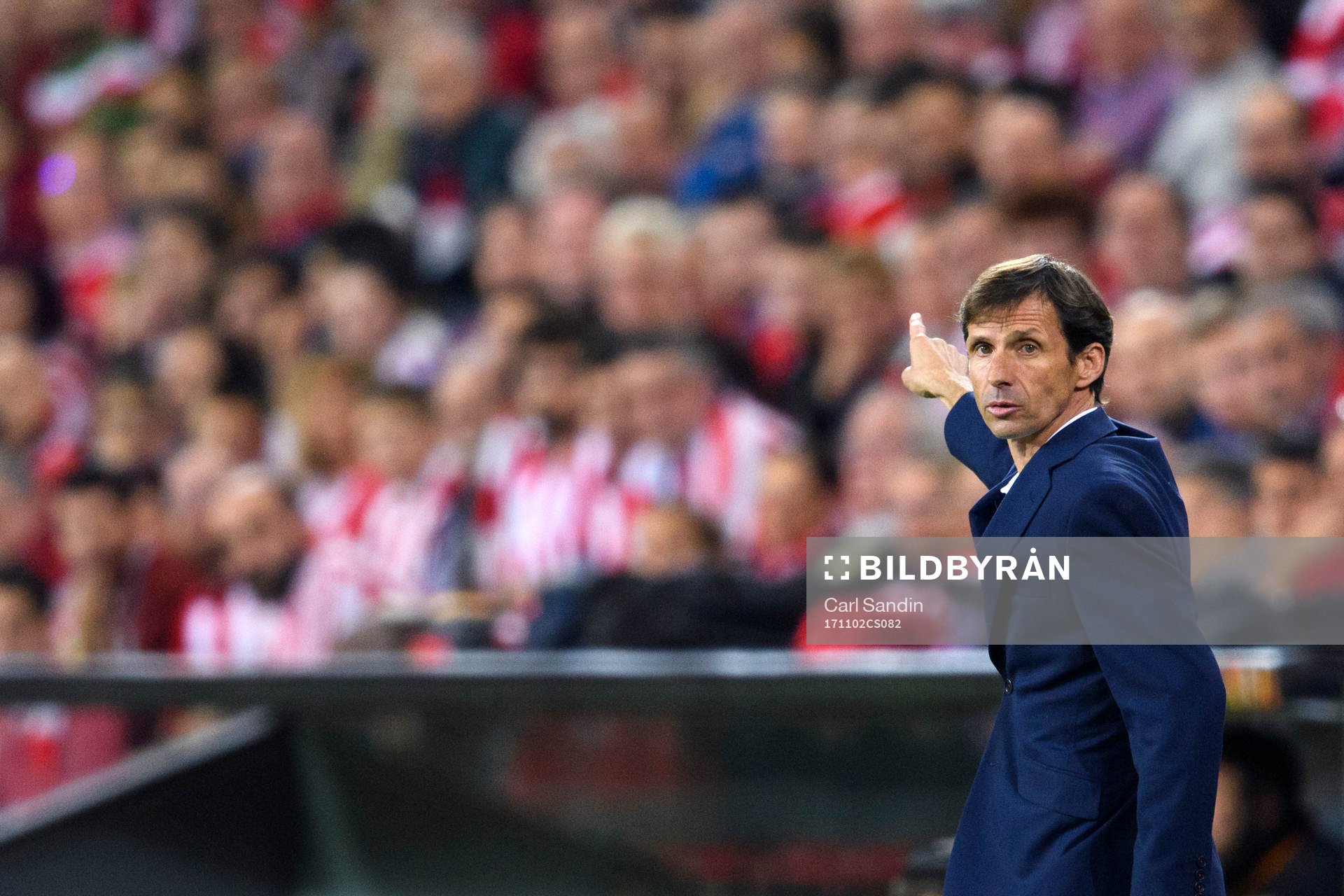 Athletic Bilbaos tränare Jose Angel Ziganda