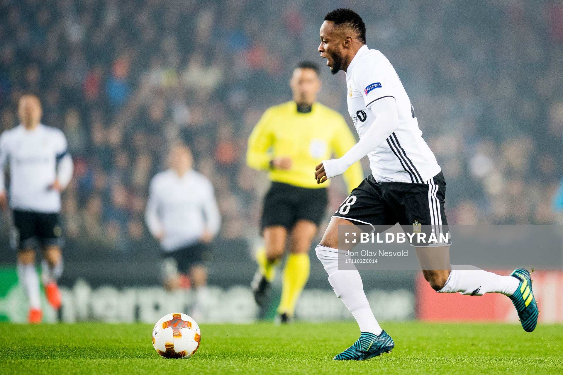 Samuel Adegbenro of Rosenborg