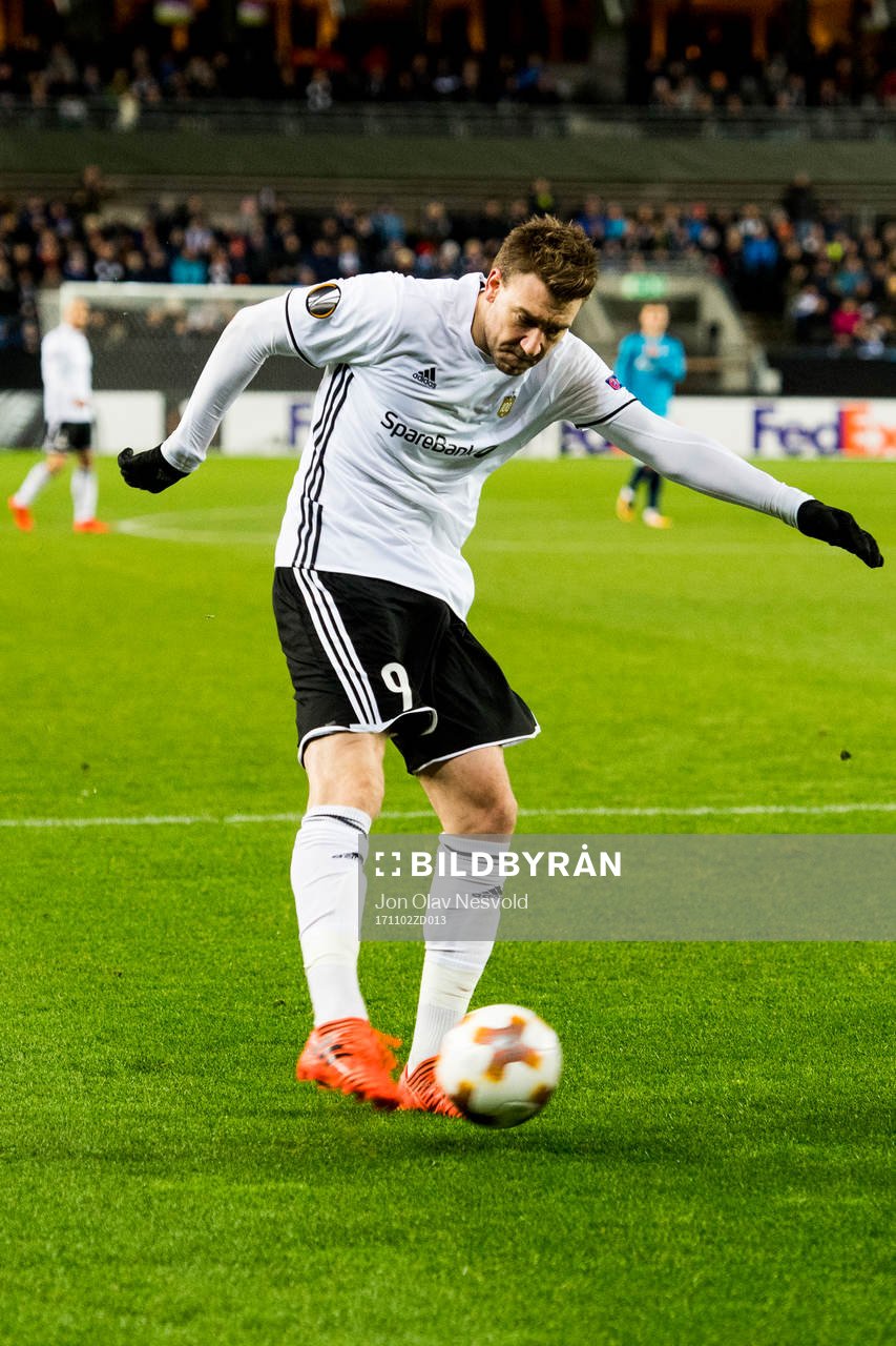 Nicklas Bendtner of Rosenborg