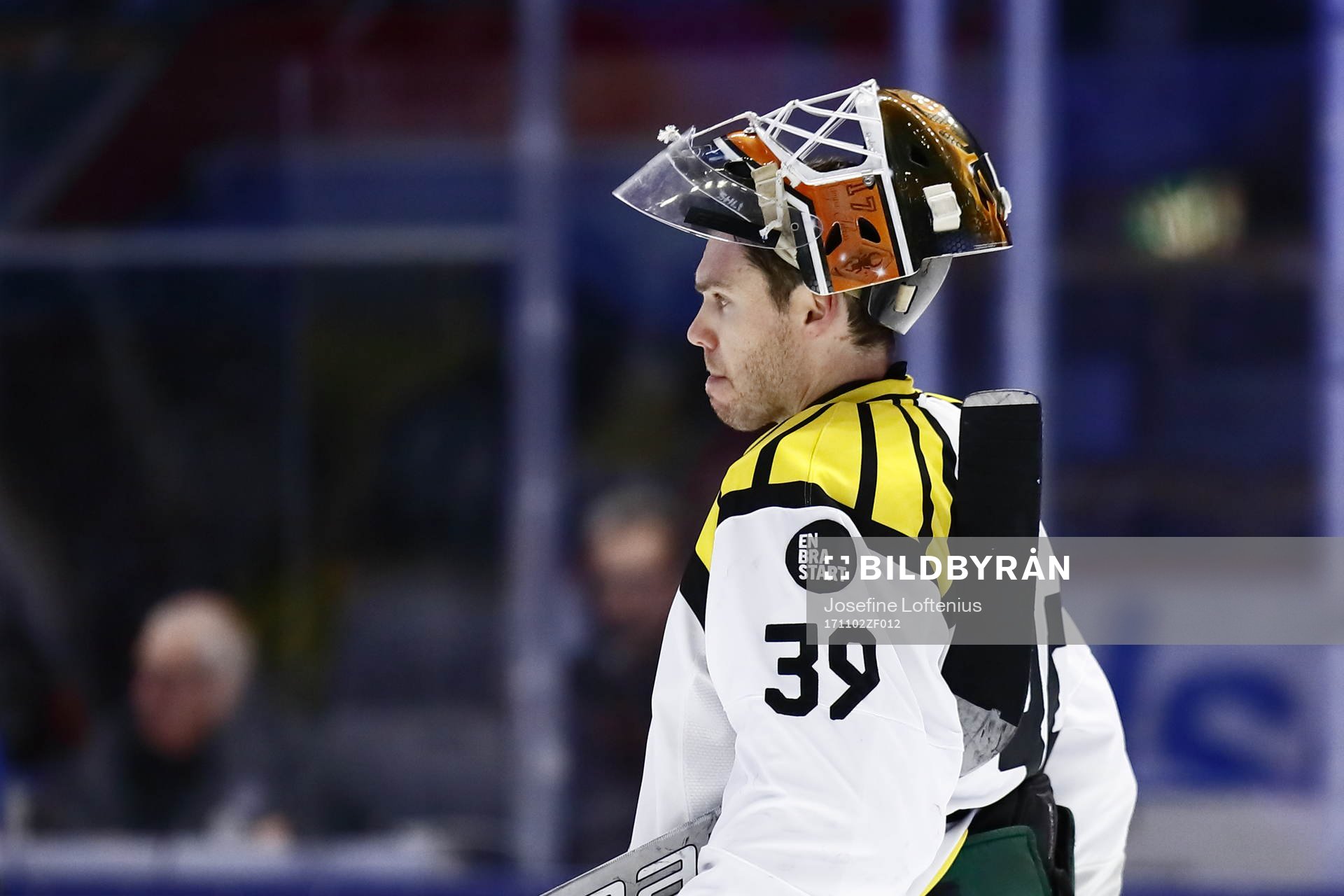 Målvakt Linus Fernström