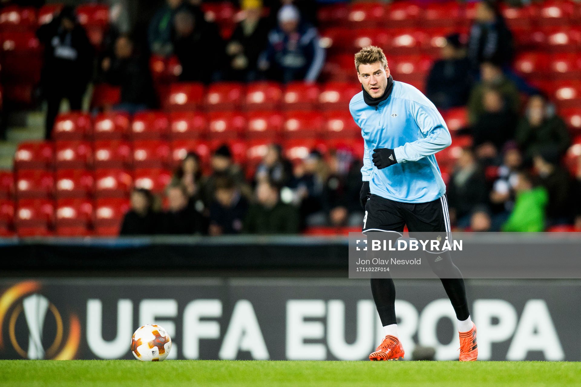 Nicklas Bendtner of Rosenborg