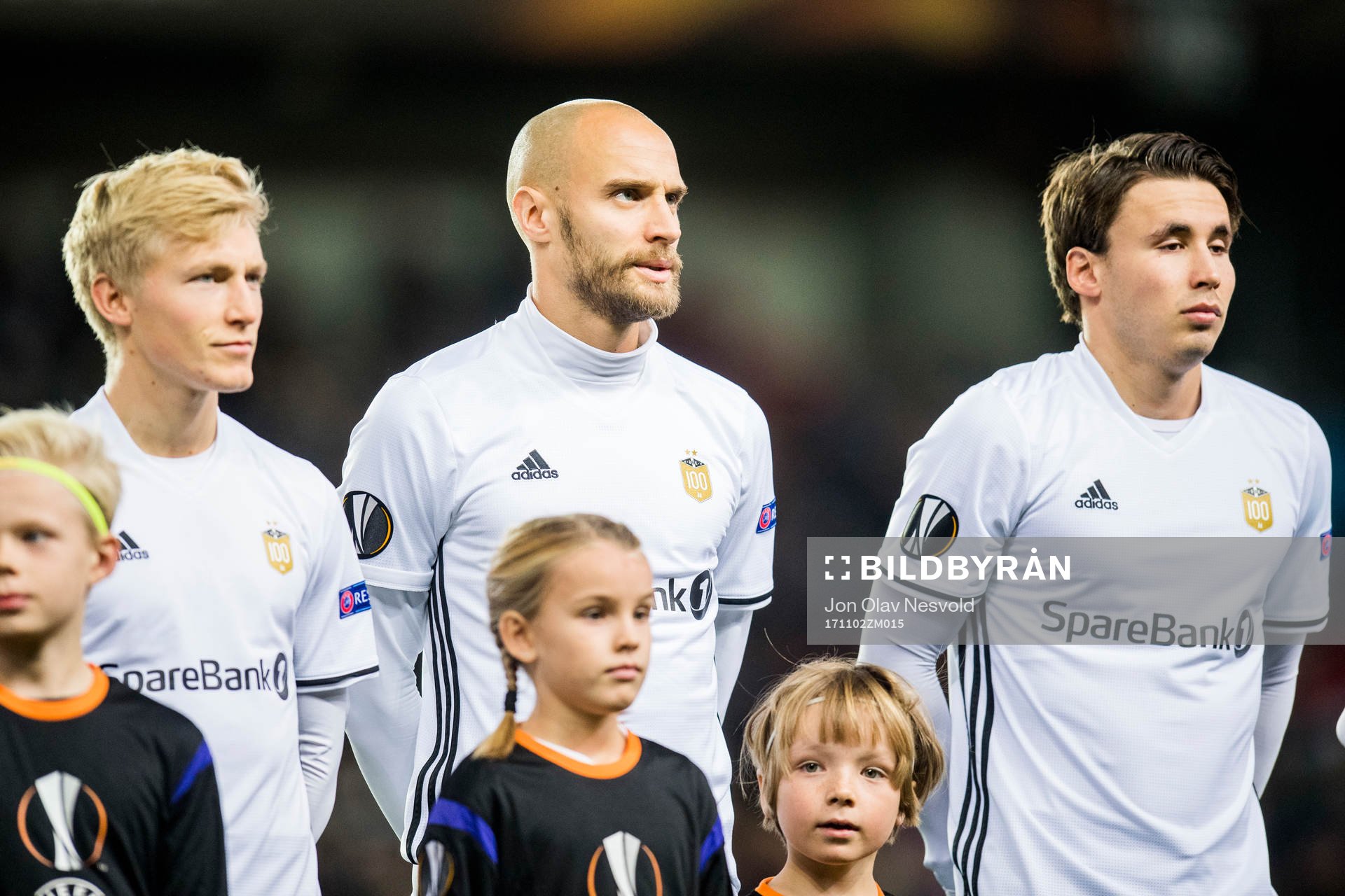 Birger Meling, Tore Reginiussen and Anders Trondsen of