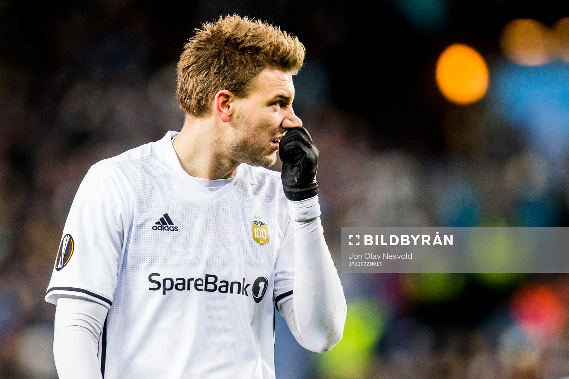Nicklas Bendtner of Rosenborg