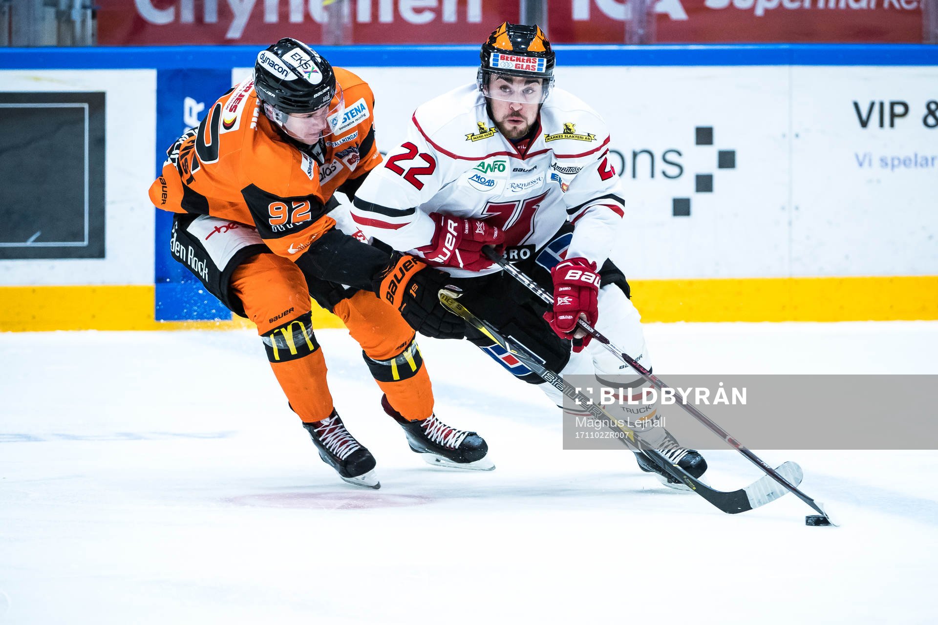 Karlskronas Henrik Törnqvist   och Örebros Jonathan