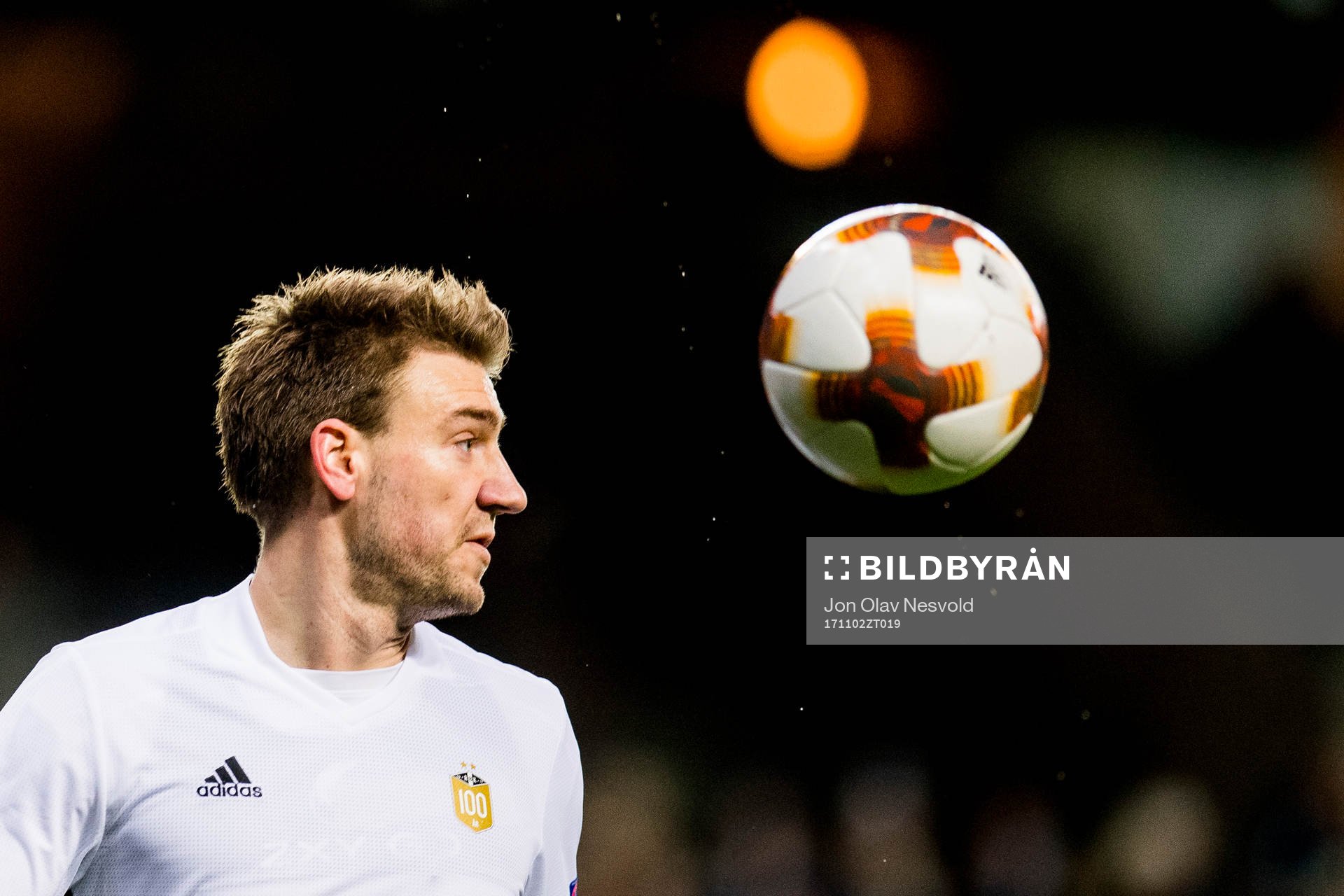 Nicklas Bendtner of Rosenborg