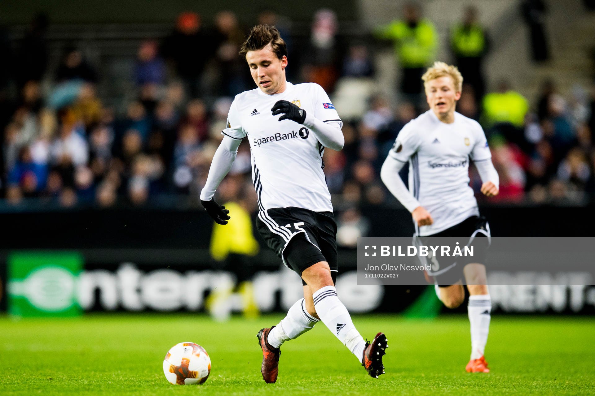 Anders Trondsen and Birger Meling of Rosenborg