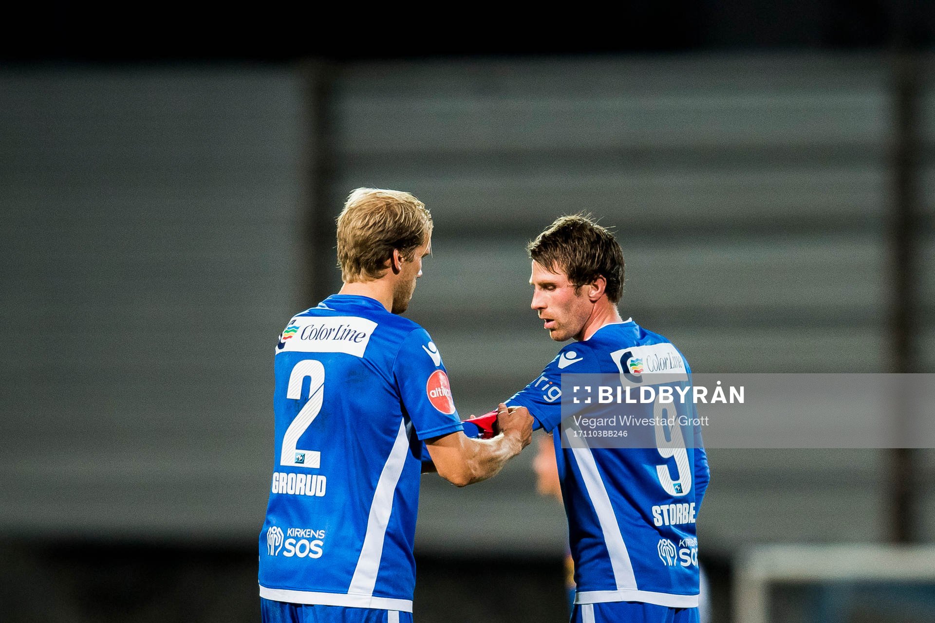 Lars Grorud and Håvard Storbæk of Sandefjord