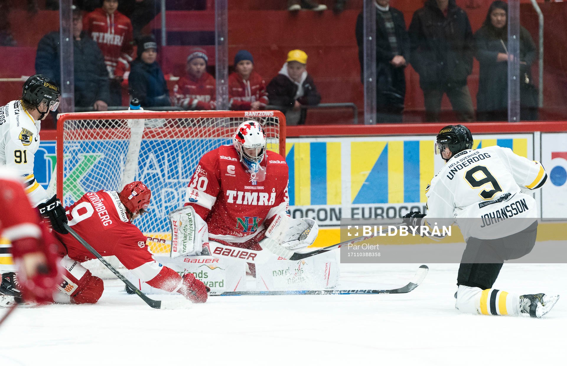 Panterns Kim Johansson gör 2-2