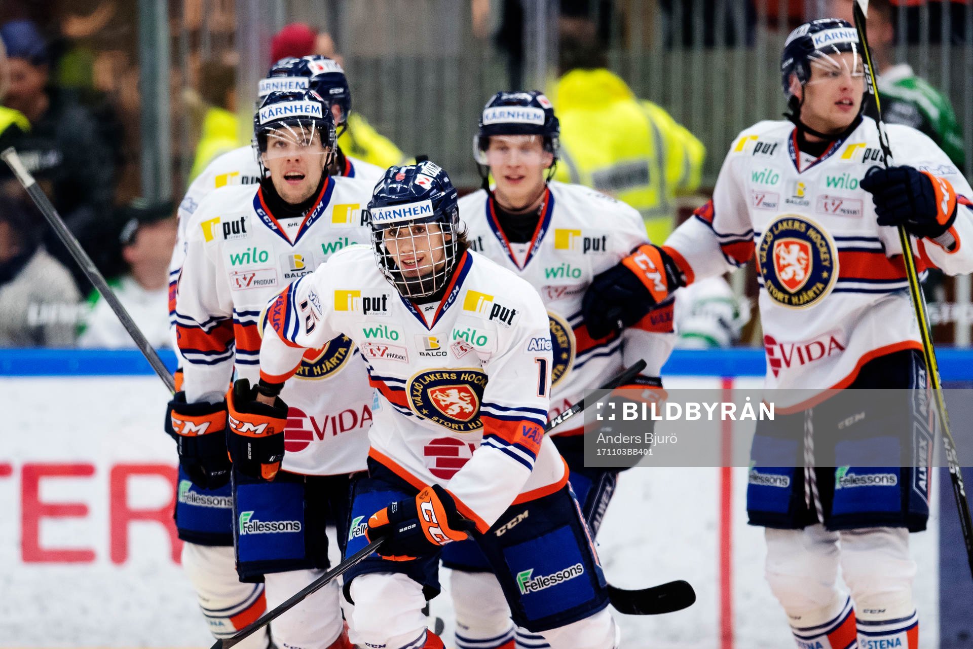 Växjös Dominik Bokk jublar