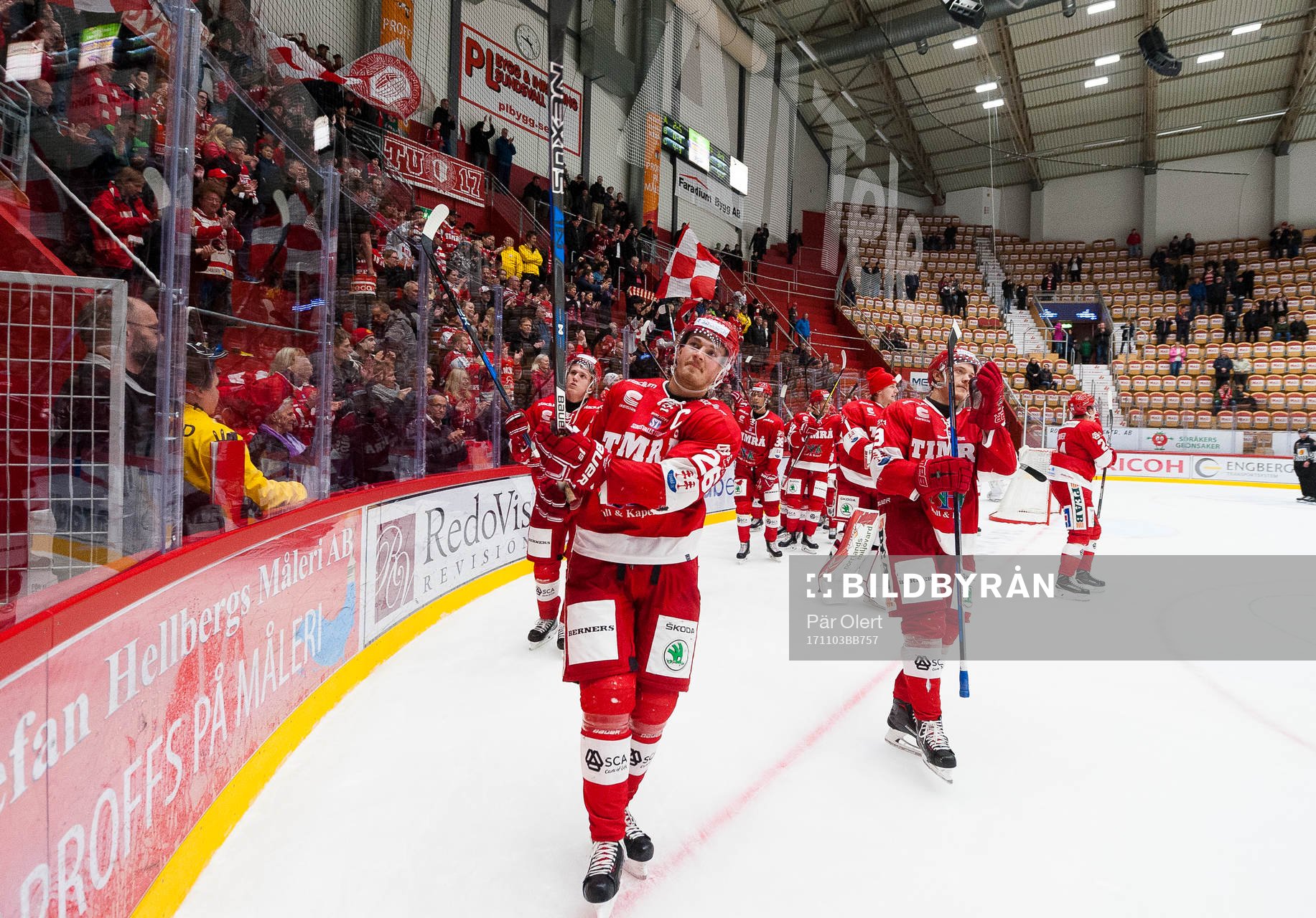 Timrås Hampus Larsson jublar