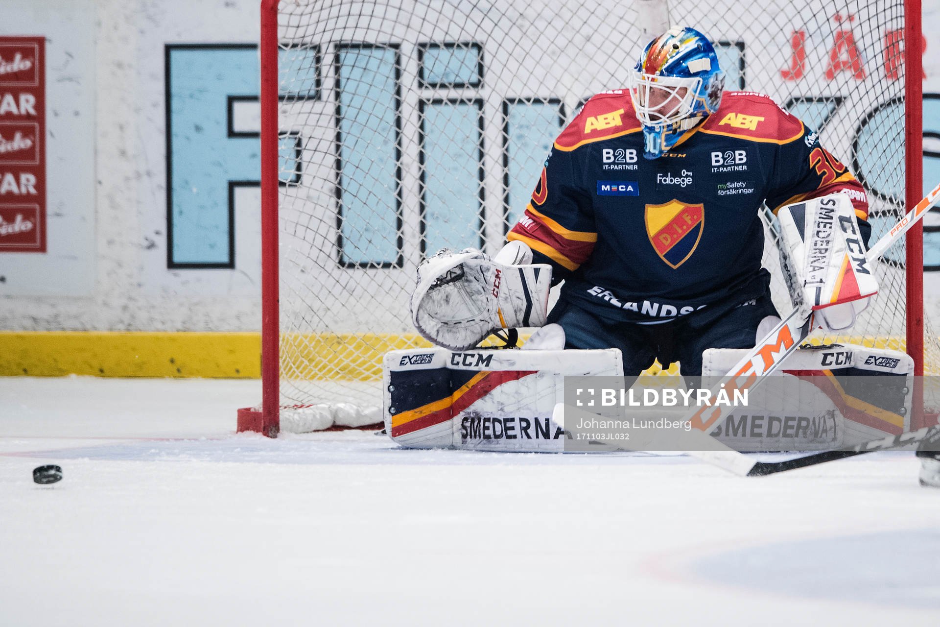 Djurgårdens målvakt Joacim Eriksson