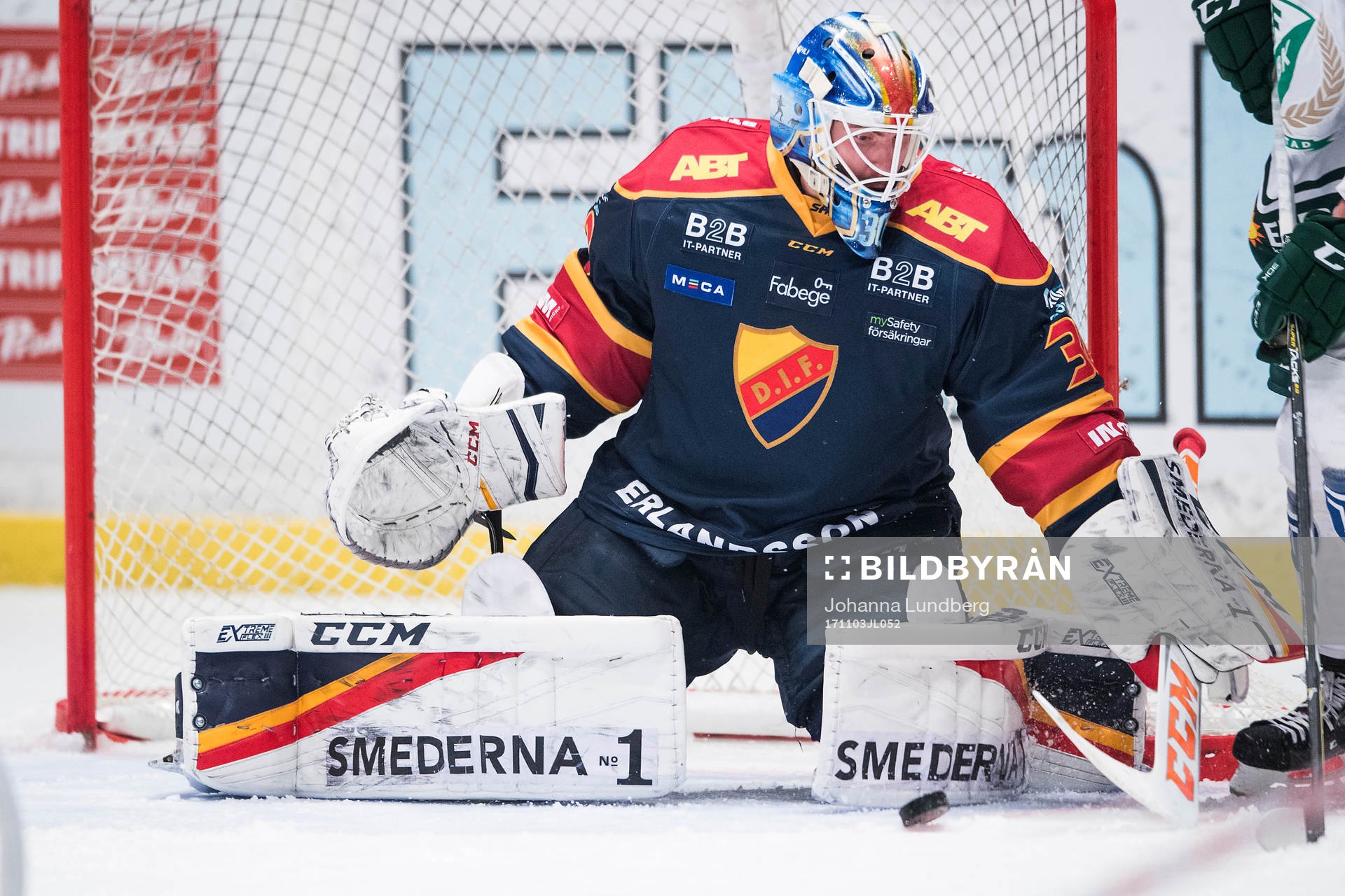 Djurgårdens målvakt Joacim Eriksson