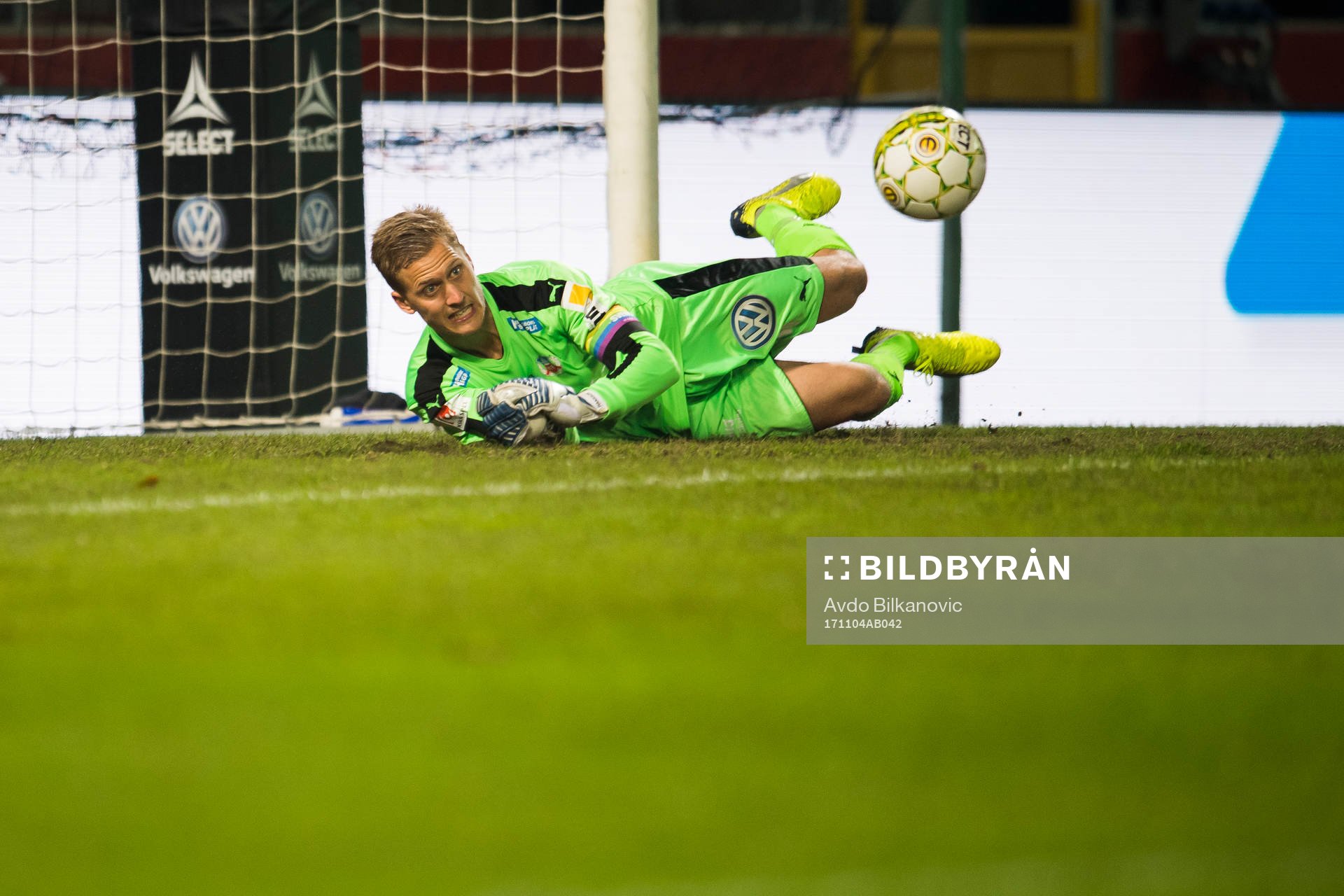 Helsingborgs målvakt Pär Hansson