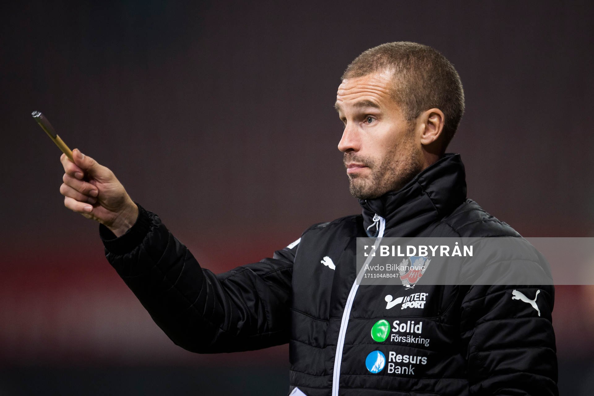 Helsingborgs assisterande tränare Chrisoffer Andersson