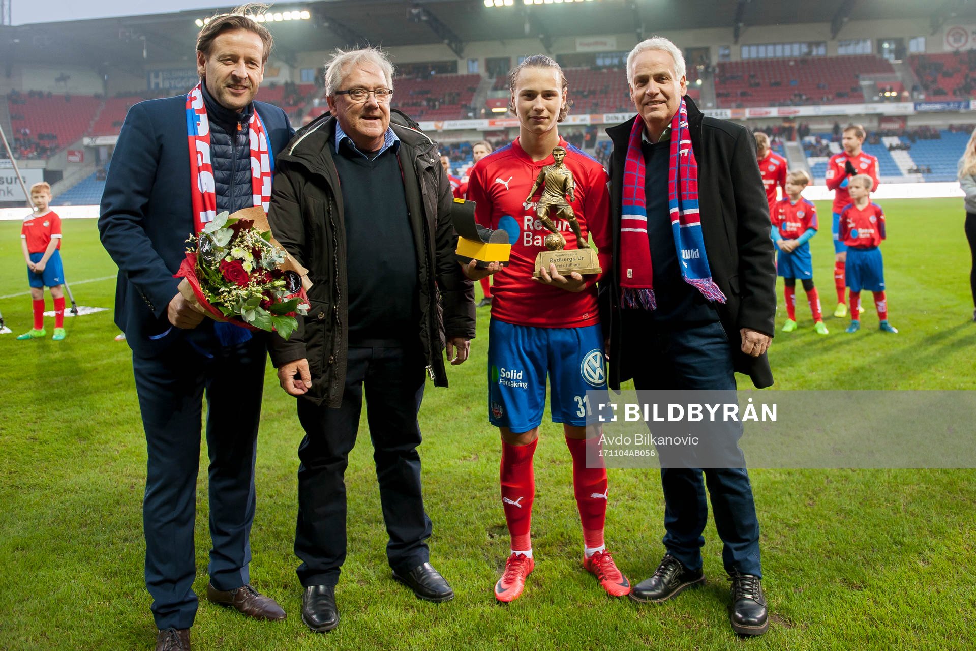 Helsingborgs årets spelare Alex Timossi Andersson