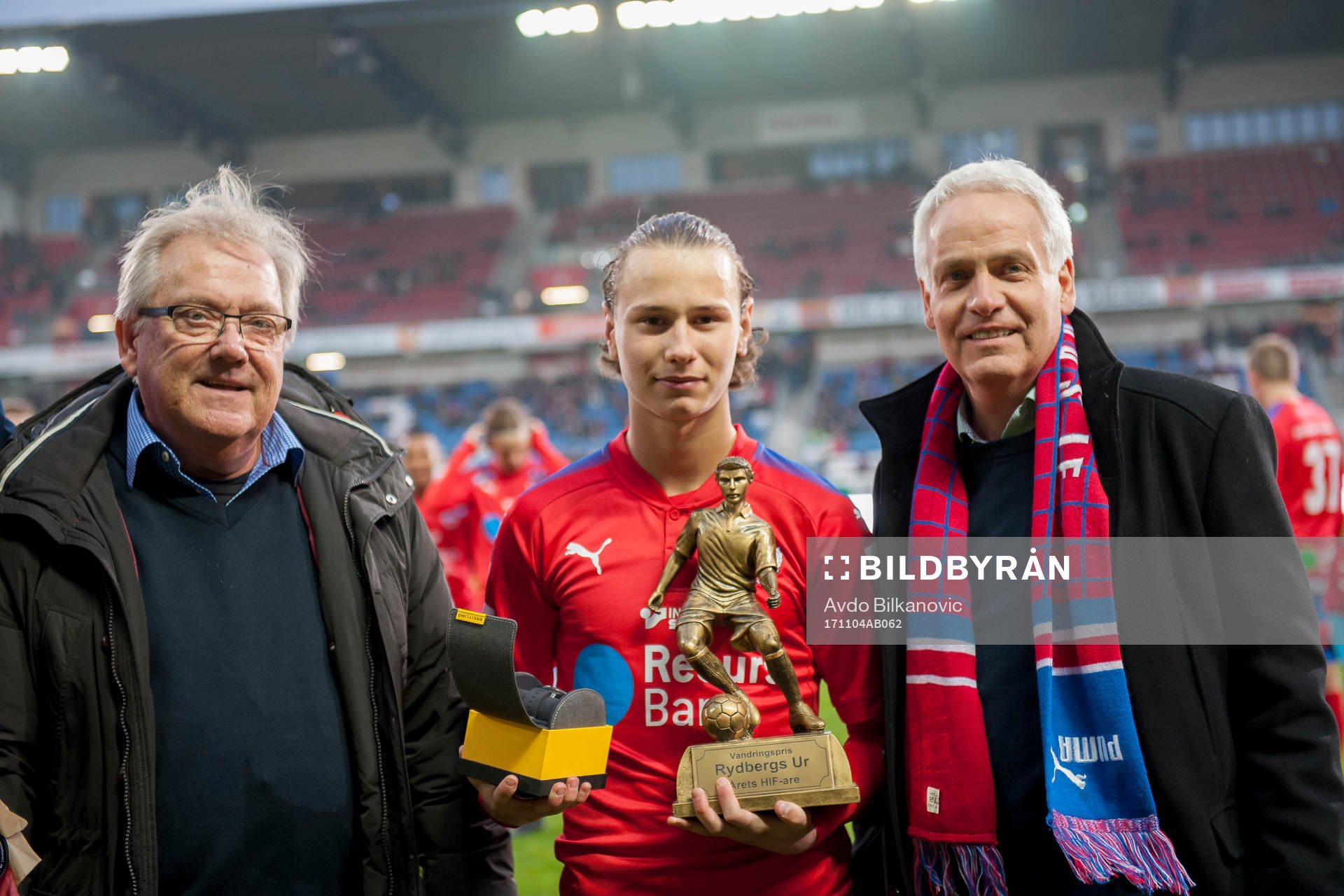 Helsingborgs årets spelare Alex Timossi Andersson