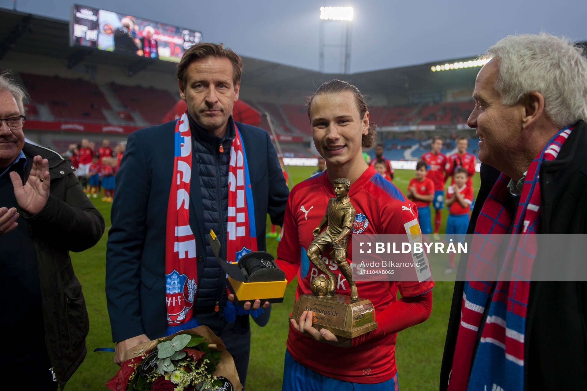 Helsingborgs årets spelare Alex Timossi Andersson