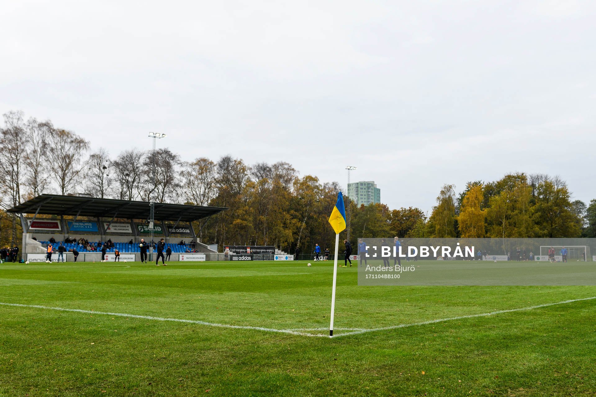 Vy över Harlyckans IP