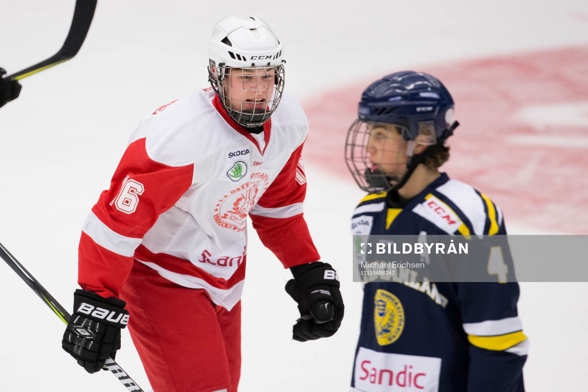 Östergötlands Filip Wiberg jublar