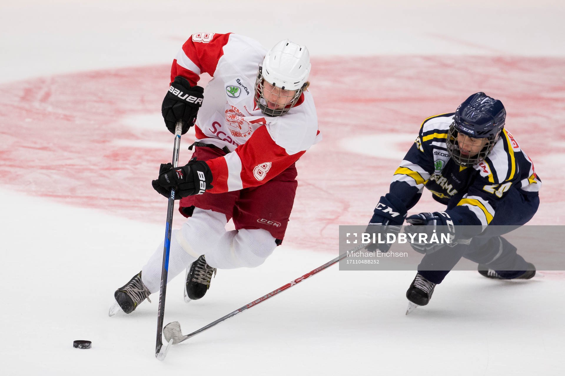 Östergötlands Gabriel Eklund mot Ångermanlands Wictor